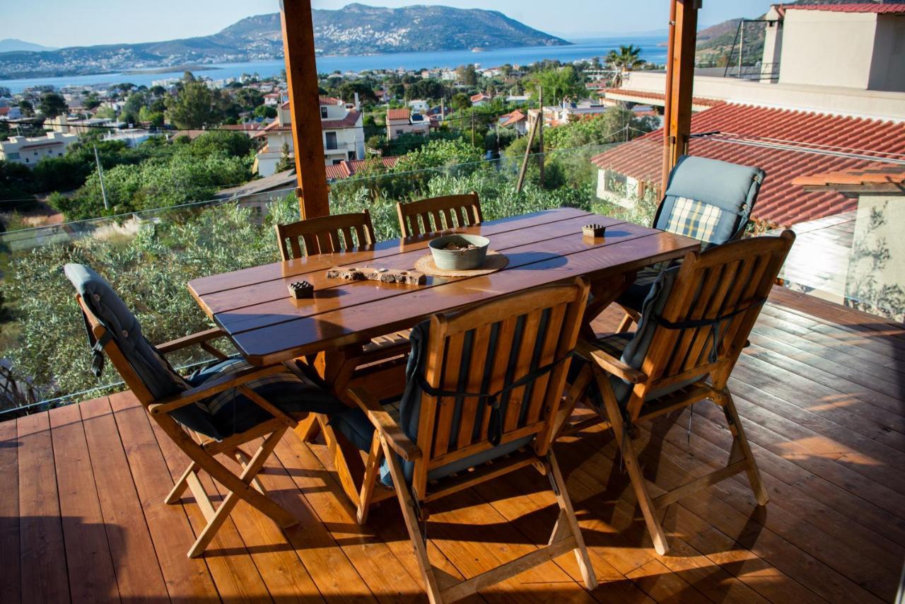 Small House Great View In Porto-Rafti Gulf Pórto Ráfti 外观 照片